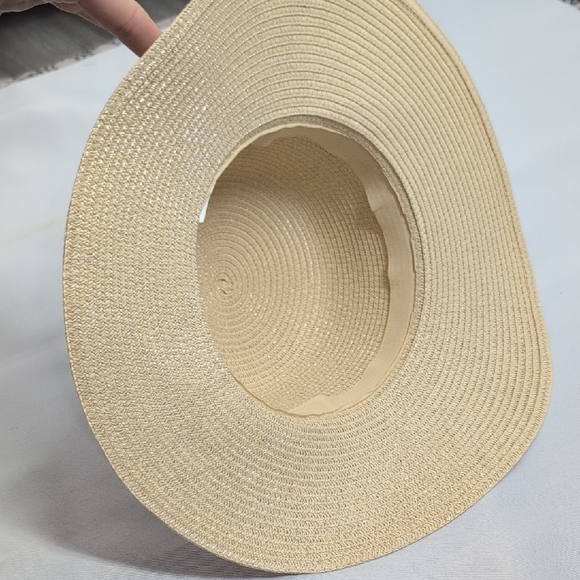 NWOT Source Unknown Tan Wide-Brim Hat - Picture 3 of 8